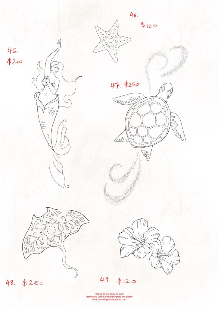 Hummingbird Ink Studio Flash Folio